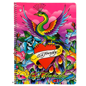 Lisa Frank Ed Hardy 90’s Notebook